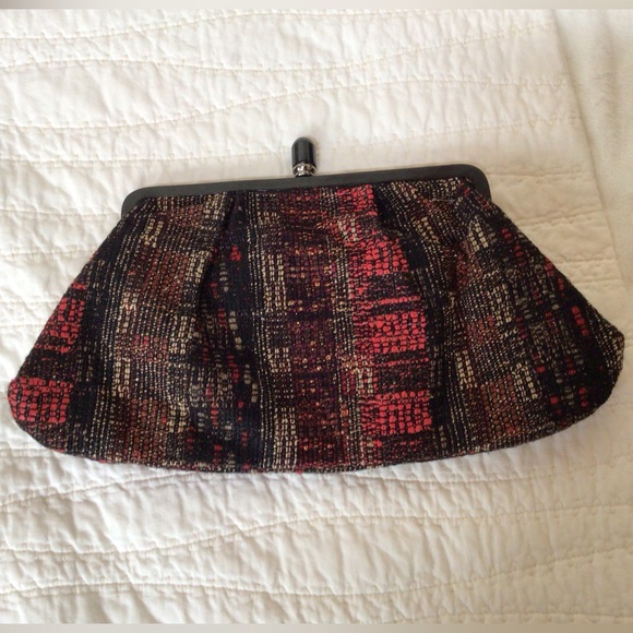 Jigsaw of London Italian fabric clutch, new with tags - Picture 5 of 7